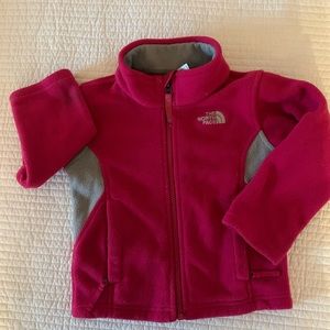 COPY - Northface bright fushia fleece